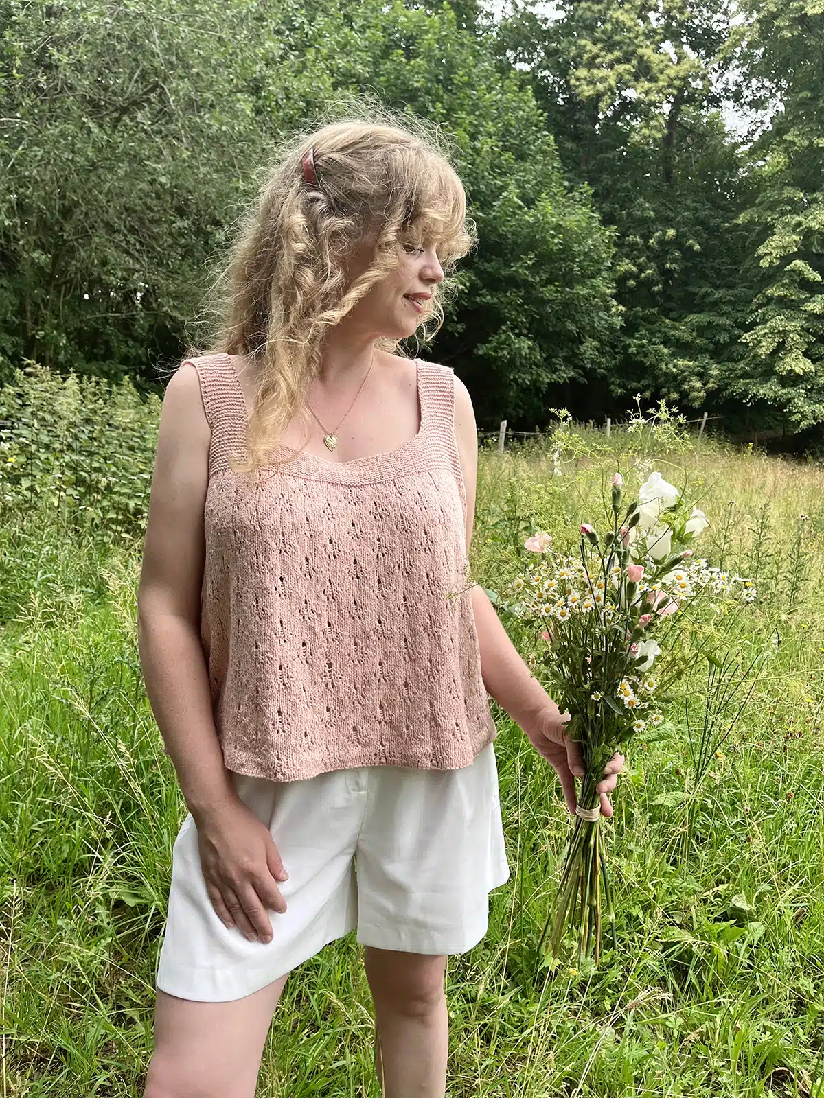 kit top fleurette par @tricotalicehammer