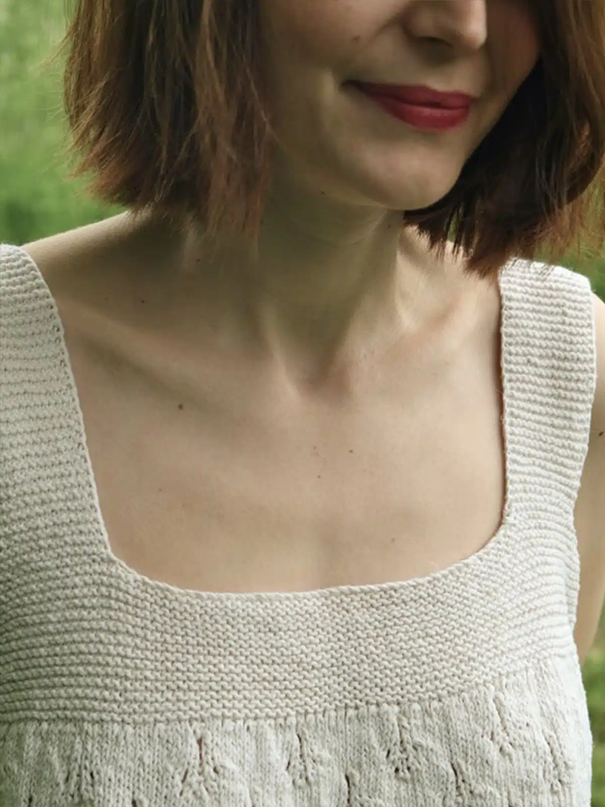 kit top fleurette par @tricotalicehammer