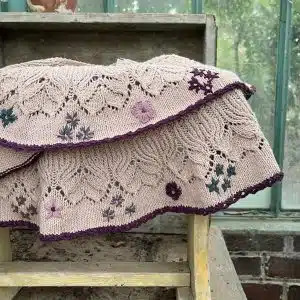 kit châle jardin d’hiver par @christallkdesigns